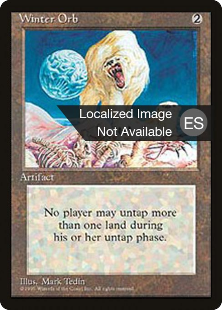Winter Orb [Fourth Edition (Foreign Black Border)] | Grognard Games
