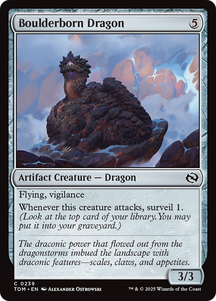 Boulderborn Dragon [Tarkir: Dragonstorm] | Grognard Games