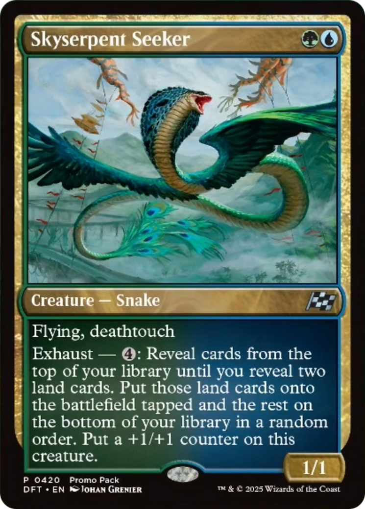 Skyserpent Seeker [Aetherdrift Promos] | Grognard Games