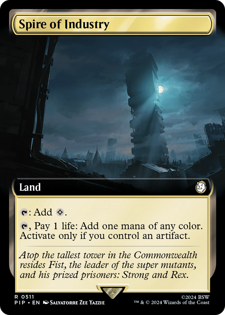 Spire of Industry (Extended Art) [Fallout] | Grognard Games