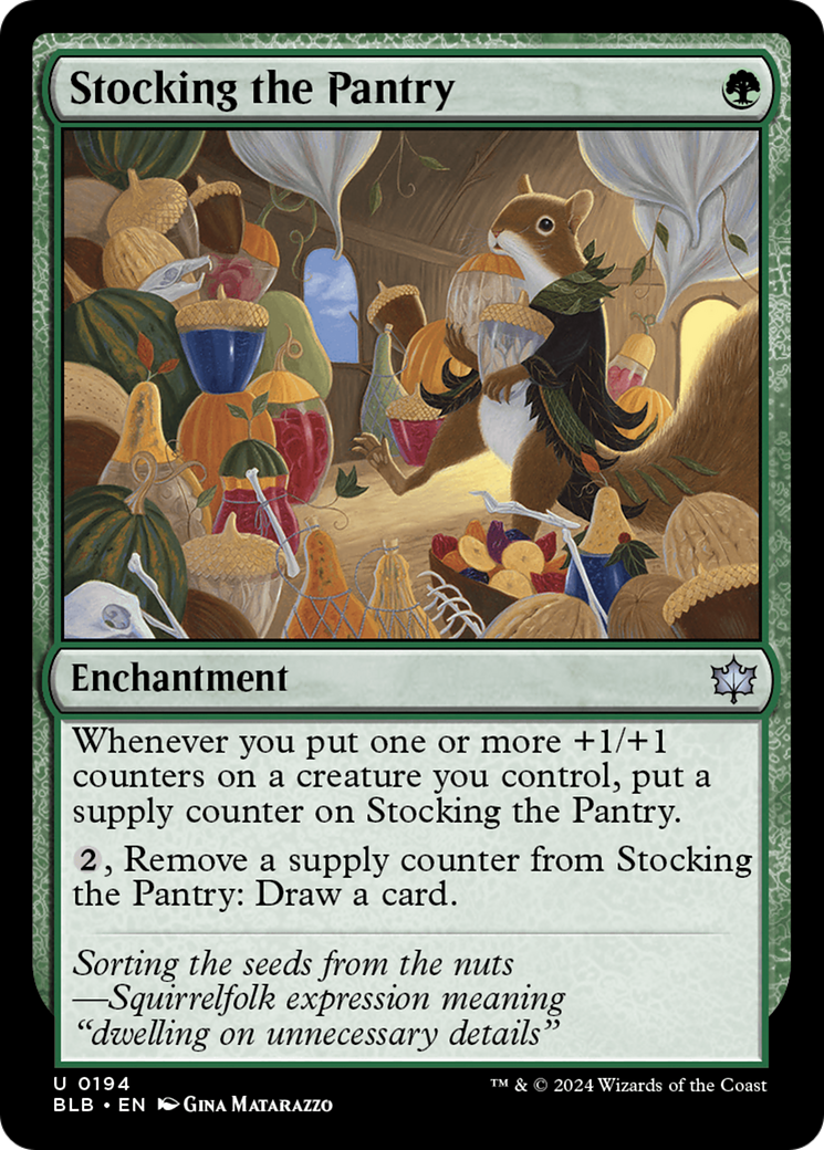 Stocking the Pantry [Bloomburrow] | Grognard Games