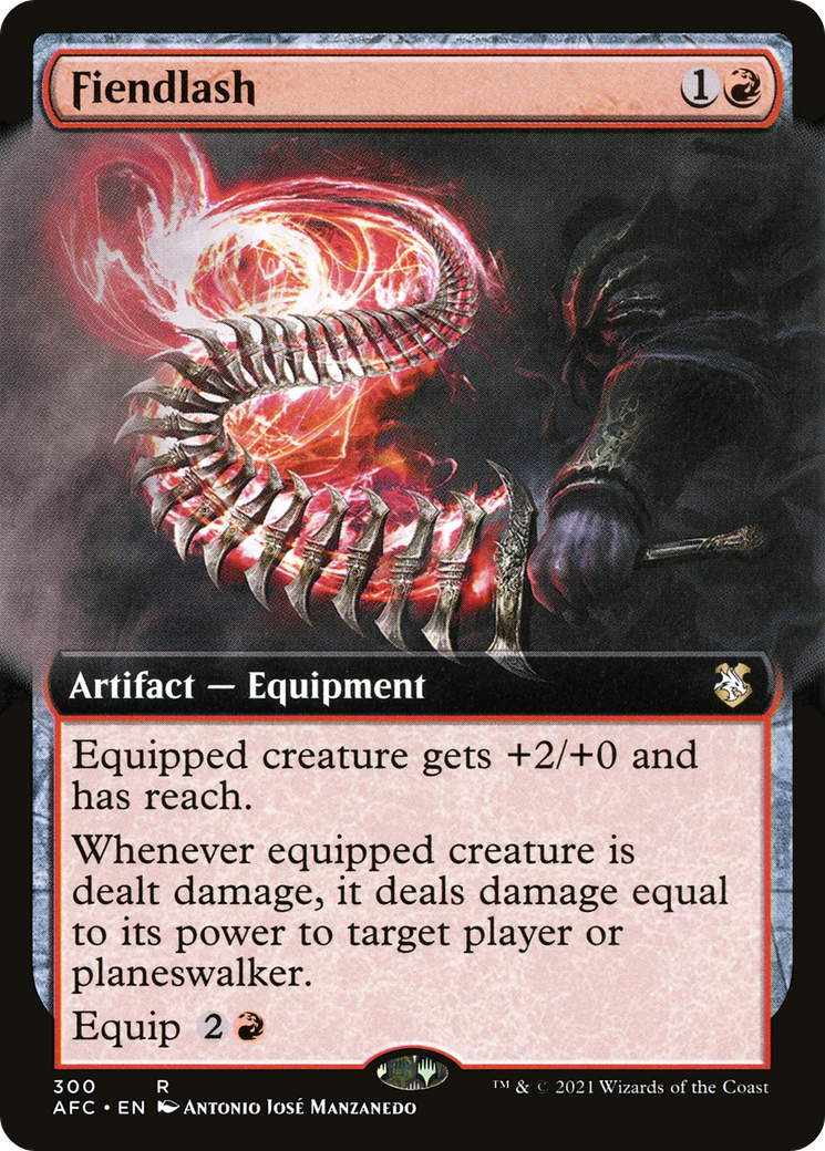 Fiendlash (Extended) [Dungeons & Dragons: Adventures in the Forgotten Realms Commander] | Grognard Games