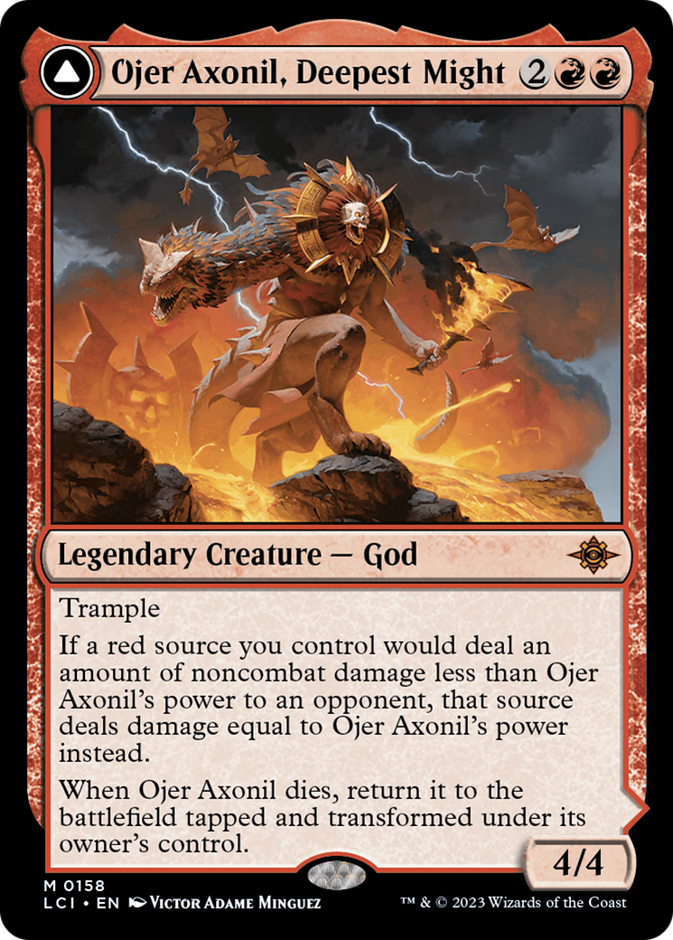 Ojer Axonil, Deepest Might // Temple of Power [The Lost Caverns of Ixalan] | Grognard Games