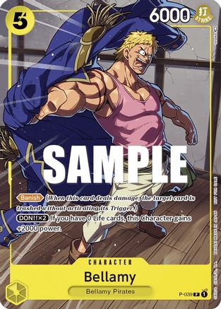 Bellamy (Pirates Party Vol. 4) (P-039) - One Piece Promotion Cards | Grognard Games