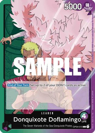 Donquixote Doflamingo (019) (OP04-019) - Kingdoms of Intrigue | Grognard Games