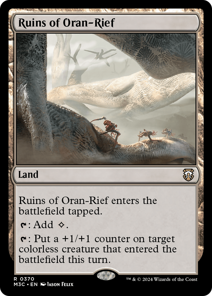 Ruins of Oran-Rief (Ripple Foil) [Modern Horizons 3 Commander] | Grognard Games