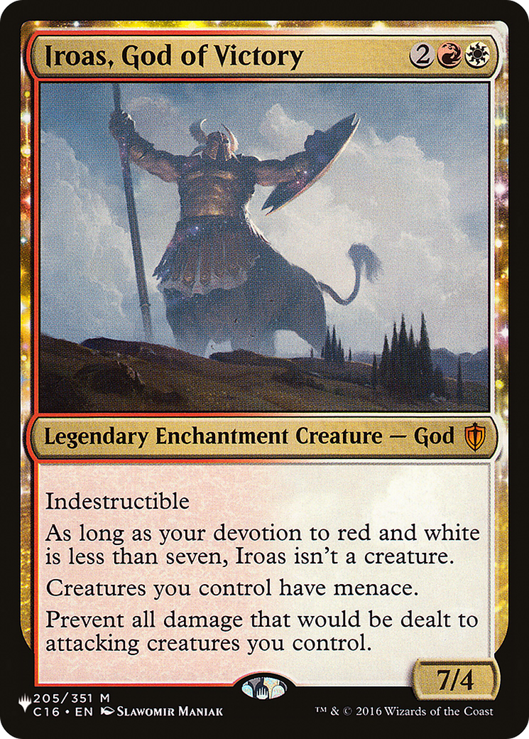 Iroas, God of Victory [The List] | Grognard Games