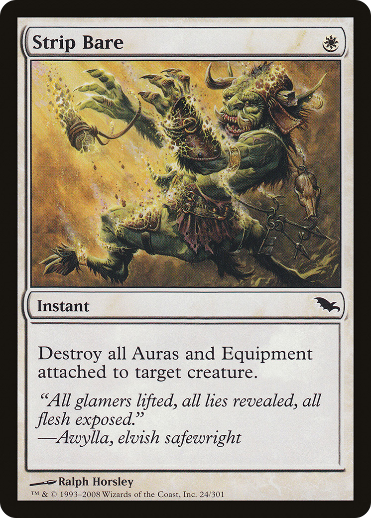 Strip Bare [Shadowmoor] | Grognard Games