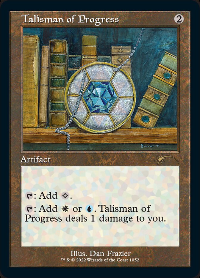 Talisman of Progress (Foil Etched) [Secret Lair Drop Series] | Grognard Games