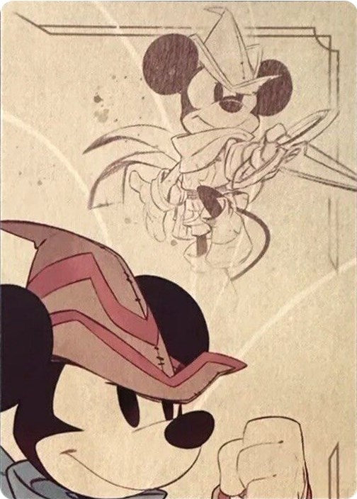 Mickey Mouse - Brave Little Tailor Puzzle Insert (Top Right) [The First Chapter] | Grognard Games