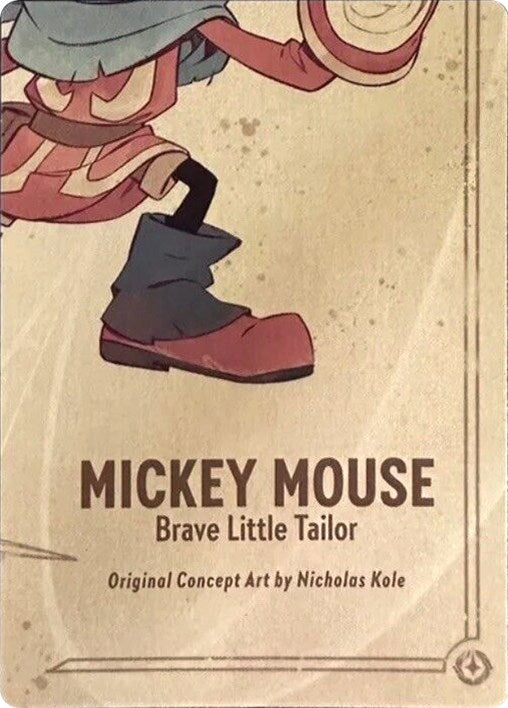 Mickey Mouse - Brave Little Tailor Puzzle Insert (Bottom Right) [The First Chapter] | Grognard Games