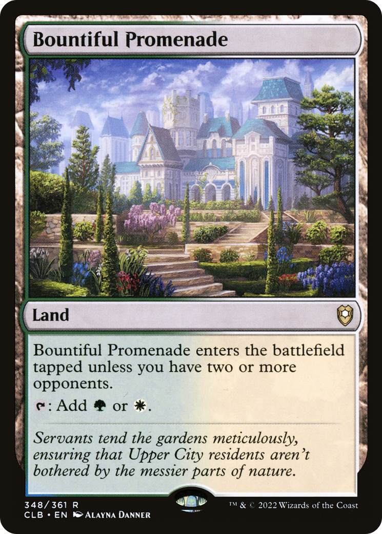 Bountiful Promenade [Commander Legends: Battle for Baldur's Gate] | Grognard Games