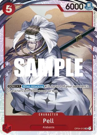 Pell (OP04-013) - Kingdoms of Intrigue Foil | Grognard Games