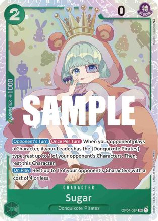 Sugar (OP04-024) - Kingdoms of Intrigue Foil | Grognard Games