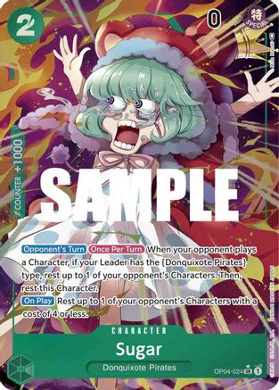 Sugar (Alternate Art) (OP04-024) - Kingdoms of Intrigue Foil | Grognard Games
