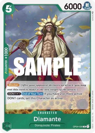 Diamante (OP04-028) - Kingdoms of Intrigue Foil | Grognard Games