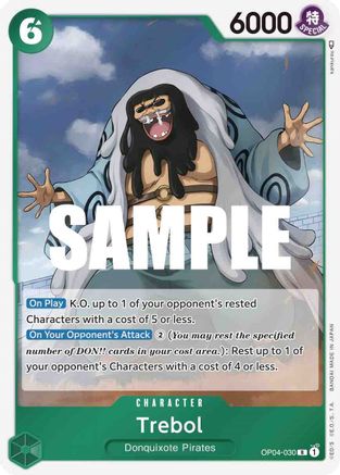 Trebol (OP04-030) - Kingdoms of Intrigue Foil | Grognard Games