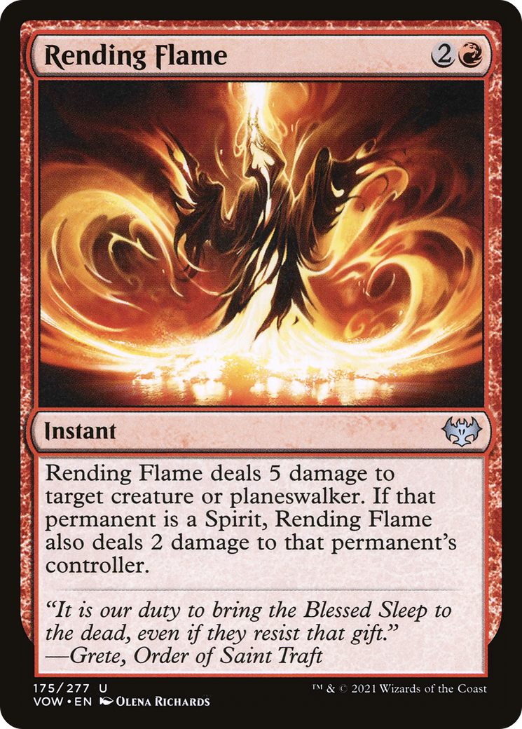 Rending Flame [Innistrad: Crimson Vow] | Grognard Games