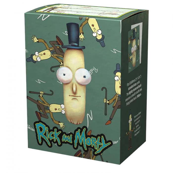 Dragon Shield Brushed Art Sleeves Rick and Morty - Mr. Poopy Butthole | Grognard Games