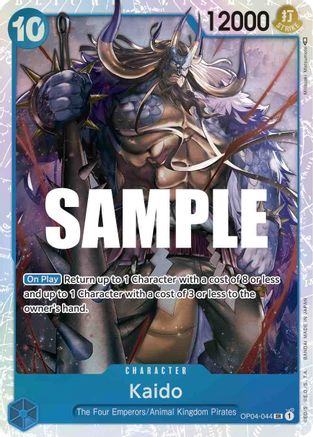 Kaido (OP04-044) - Kingdoms of Intrigue Foil | Grognard Games