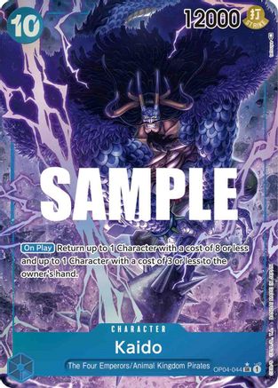 Kaido (Alternate Art) (OP04-044) - Kingdoms of Intrigue Foil | Grognard Games