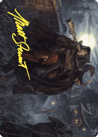 Totentanz, Swarm Piper Art Card (Gold-Stamped Signature) (ASWOE-033) - Art Series: Wilds of Eldraine | Grognard Games