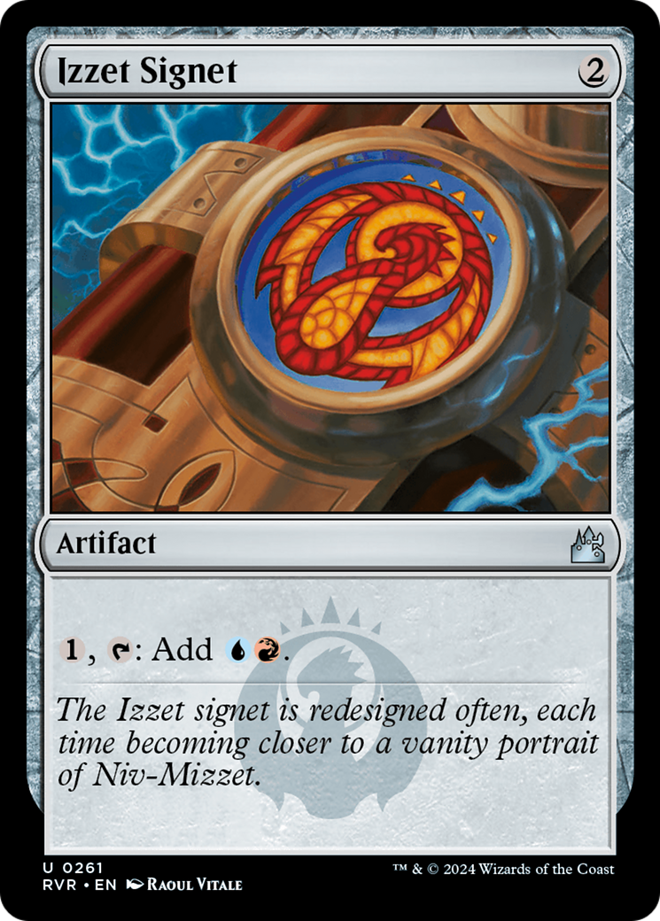 Izzet Signet [Ravnica Remastered] | Grognard Games