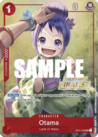 Otama (Online Regional 2023) [Finalist] (OP01-006) - One Piece Promotion Cards Foil | Grognard Games