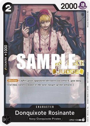 Donquixote Rosinante (Judge Pack Vol. 2) (OP02-108) - One Piece Promotion Cards Foil | Grognard Games
