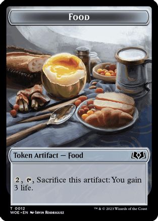 Food (0012) Token (WOE-012) - Wilds of Eldraine | Grognard Games