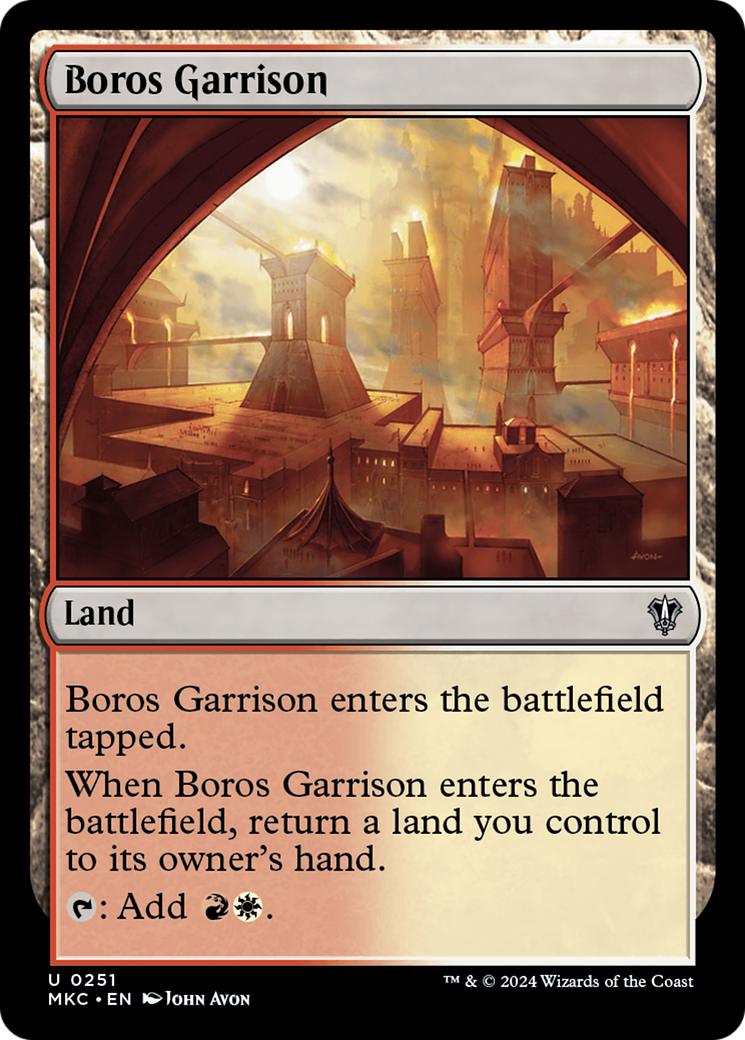 Boros Garrison [Murders at Karlov Manor Commander] | Grognard Games