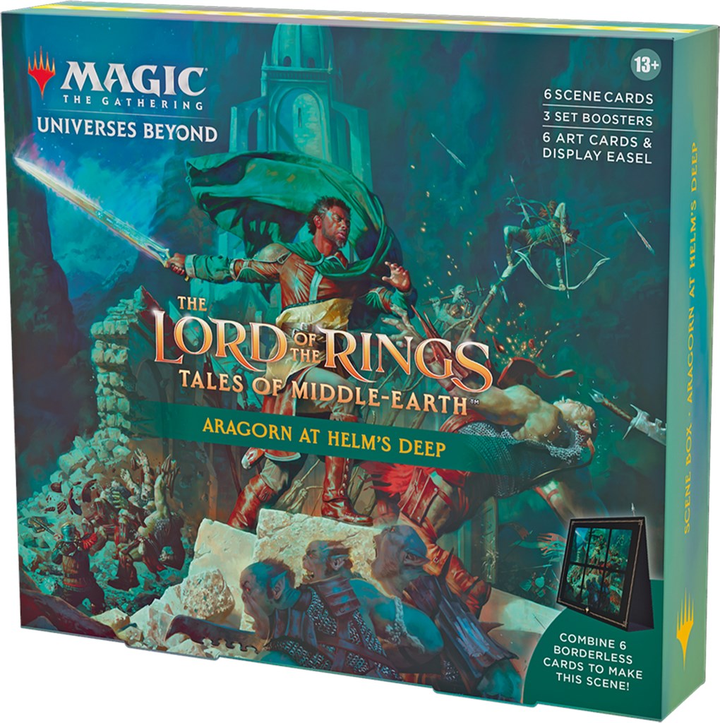The Lord of the Rings: Tales of Middle-earth - Scene Box (Aragorn at Helm's Deep) | Grognard Games