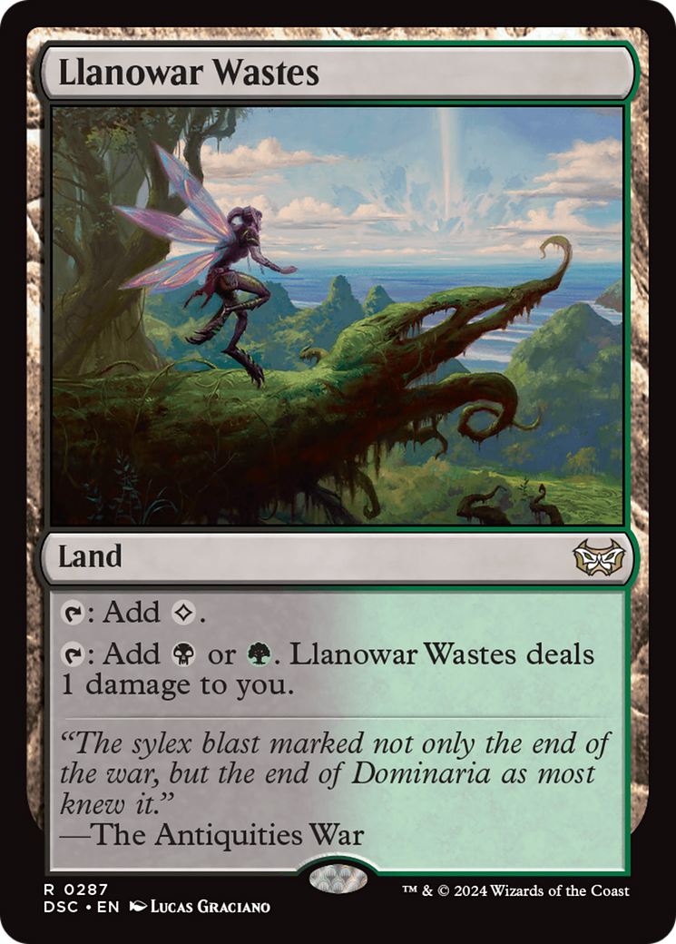 Llanowar Wastes [Duskmourn: House of Horror Commander] | Grognard Games