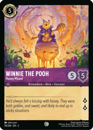 Winnie the Pooh - Hunny Wizard (59/204) [Rise of the Floodborn] | Grognard Games