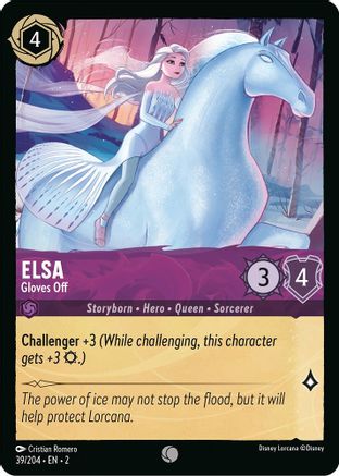 Elsa - Gloves Off (39/204) [Rise of the Floodborn] | Grognard Games