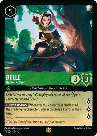 Belle - Hidden Archer (72/204) [Rise of the Floodborn] | Grognard Games