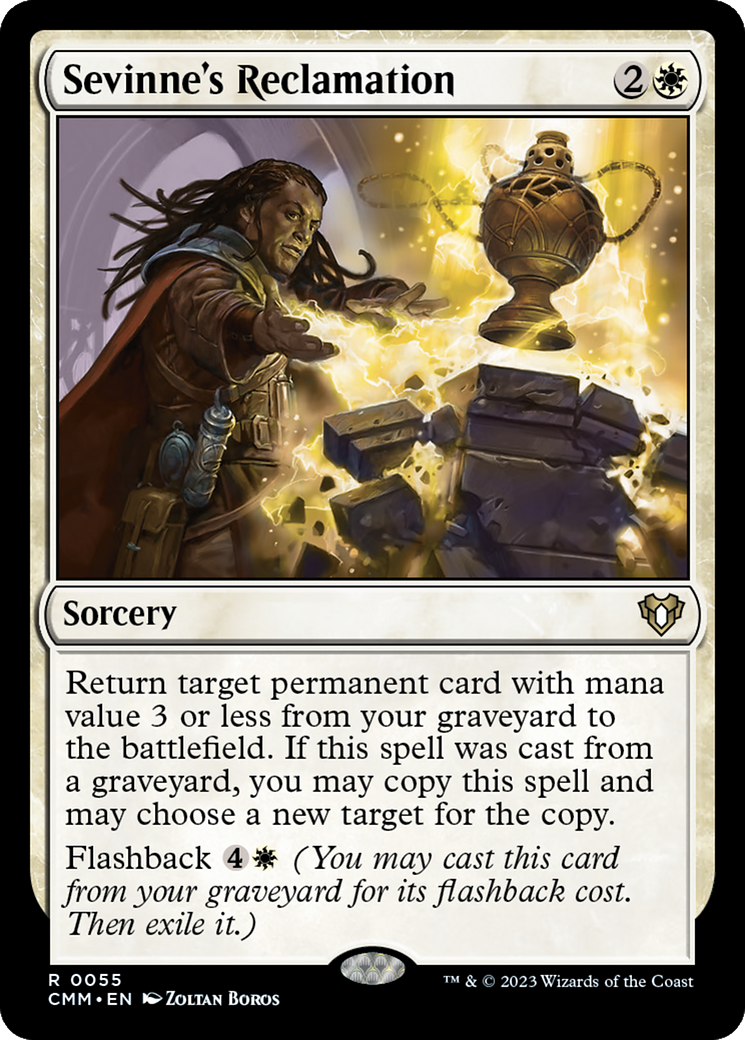 Sevinne's Reclamation [Commander Masters] | Grognard Games