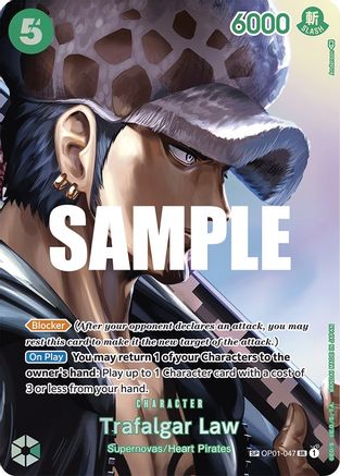Trafalgar Law (SP) (OP01-047) - Kingdoms of Intrigue Foil | Grognard Games