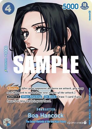 Boa Hancock (SP) (OP01-078) - Kingdoms of Intrigue Foil | Grognard Games