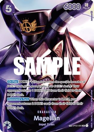 Magellan (SP) (OP02-085) - Kingdoms of Intrigue Foil | Grognard Games