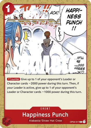 Happiness Punch (OP04-017) - Kingdoms of Intrigue | Grognard Games