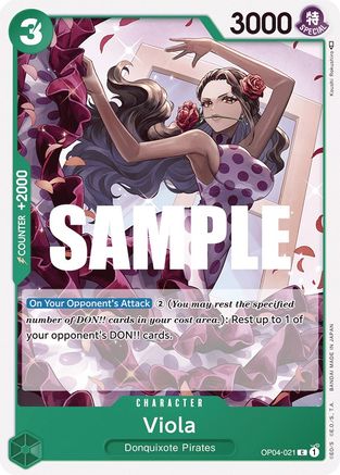 Viola (OP04-021) - Kingdoms of Intrigue | Grognard Games