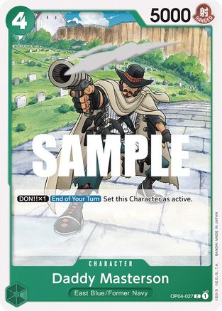 Daddy Masterson (OP04-027) - Kingdoms of Intrigue | Grognard Games