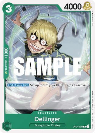 Dellinger (OP04-029) - Kingdoms of Intrigue | Grognard Games