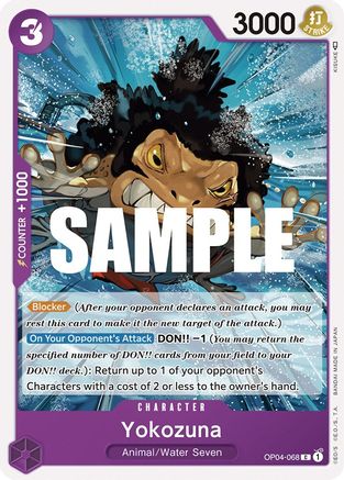 Yokozuna (OP04-068) - Kingdoms of Intrigue | Grognard Games