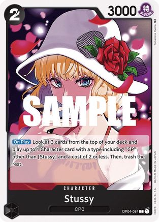 Stussy (OP04-084) - Kingdoms of Intrigue | Grognard Games