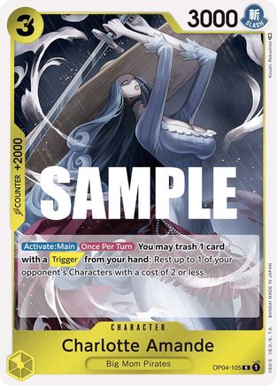 Charlotte Amande (OP04-105) - Kingdoms of Intrigue Foil | Grognard Games