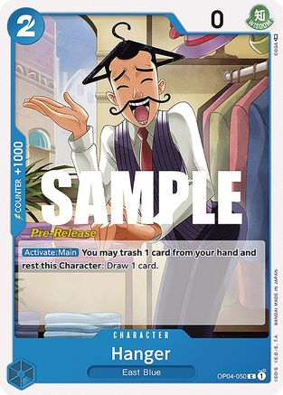 Hanger (OP04-050) - Kingdoms of Intrigue Pre-Release Cards | Grognard Games