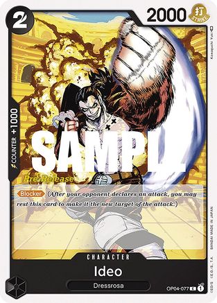 Ideo (OP04-077) - Kingdoms of Intrigue Pre-Release Cards | Grognard Games