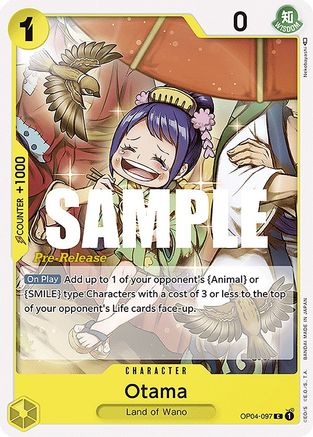 Otama (OP04-097) - Kingdoms of Intrigue Pre-Release Cards | Grognard Games